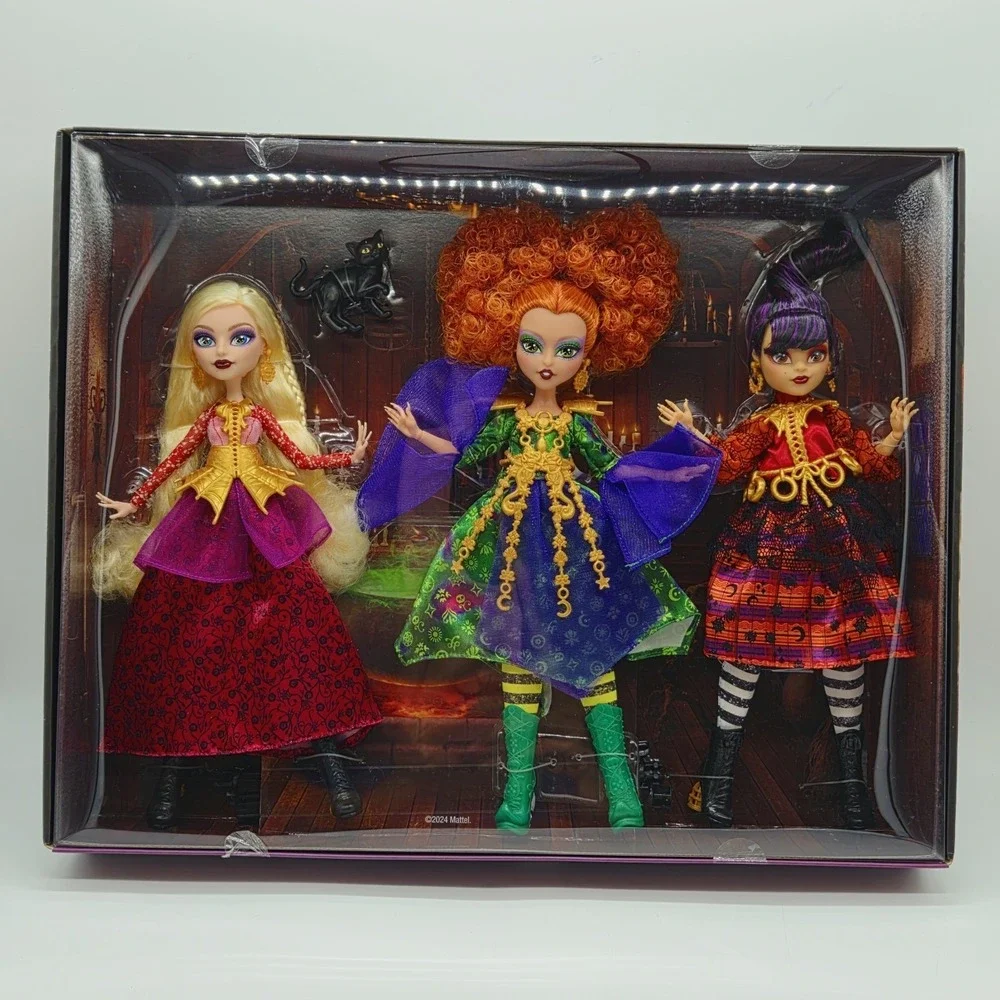 NEW 2024 Monster High Disneys Hocus Pocus Skullector Sanderson Sisters HXJ02
